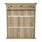 Flash Furniture Dune Farmhouse Wall Mounted Bathroom Medicine Cabinet Storage Organizer w/2 Magnetic Closure Doors FS-BATH-7-BR-GG - alternate 10